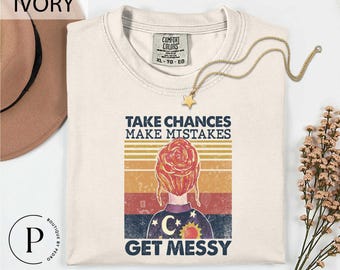 Take Chances Make Mistakes Get Messy Miss Frizzle Quote T-Shirt, Miss Frizzle Magic School Bus Shirt , Teacher Shirt, Back to School Shirt