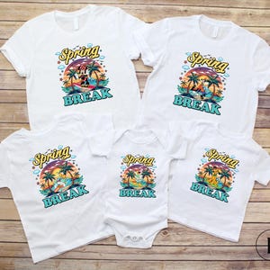 Mickey And Friends Spring Break 2025 T-shirt, Mickey Spring Break Sweatshirt, Disney Cruise Tee, Disney Family Matching Trip Sweatshirt