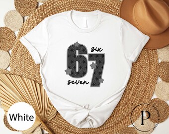Comfort Colors® 6 7 Six Seven T-Shirt , 6 7 Sweatshirt, Funny 67 Shirt, Viral 67 Shirt, Funny Gen Z Shirt, 67 Shirt Women, 67 Men Shirt