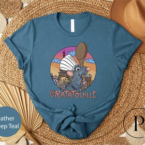 Little Chef Remy T-Shirt, Disney Ratatouille Paris Shirt, Ratatouille Sweatshirt, Gusteau&#39;s Sweater, Disney Cute Mouse Shirt, Cooking Rat