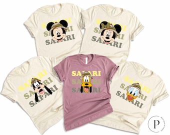 Animal Kingdom Toddler Shirt, Safari Mickey Kids Tee, Disney Safari Toddler Shirt, Mickey and Friends Safari Adventure Sweatshirt
