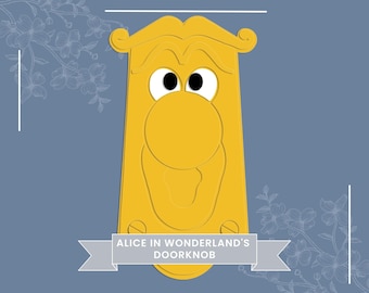 Alice in Wonderland Doorknob SVG: Enchanting Design Inspired by the Magical Doorway