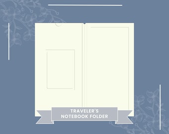 DIY Standard Size Traveler's Notebook Folder Insert SVG: TCG Pocket Template (Digital File)
