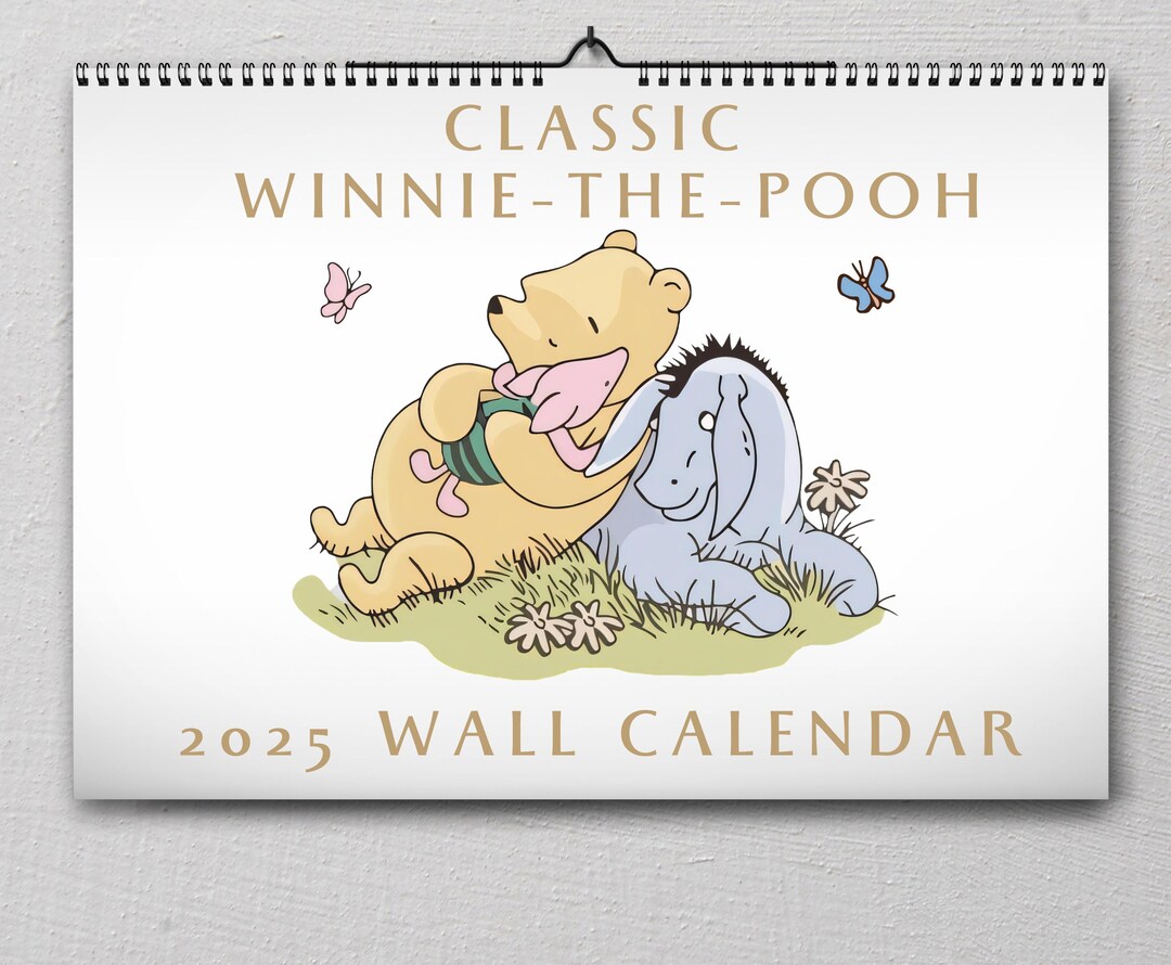 Classic Winnie The Pooh 2025 Wall Calendar Beloved Quotes Cute Il 1080xN.6515427150 70a0