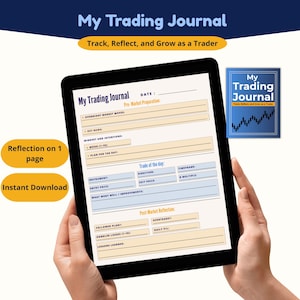Day & Swing Trader Journal: Printable Trade Log (PDF Download A4/US-Letter)