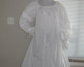 DDNJ Renaissance Over Hoop Petti Pirate Wench Romance Cotton Chemise SCA Custom Made Your Measurements Costume Larp Anime Lolita