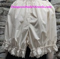 DDNJ Embroidered Lace Bloomer Pantaloon Plus Custom Any Size Renaissance Civil War Pirate Witch LARP Cosplay Costume S M L XL 2X 3X 4X 5X 6X
