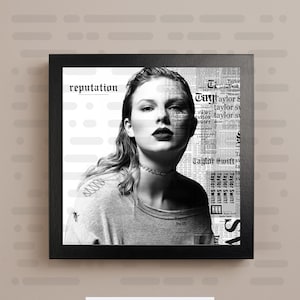 Taylor Swift reputation loverポスター Taylor Swift Reputation Standard Edition CD+Poster POCS