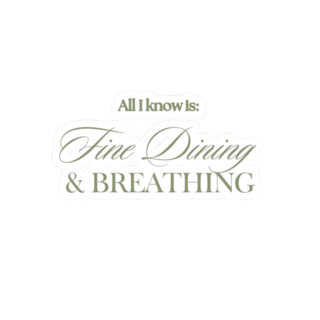 Spongebob Fine Dining & Breathing Kisscut Stickers ,funny Spongebob