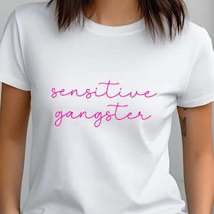 Sensitive Gangster T-Shirt | Love Island USA, Amaya Papaya Quote Tee, Reality TV, God Forbid, Gift for Her, Trending Love Island Tshirt