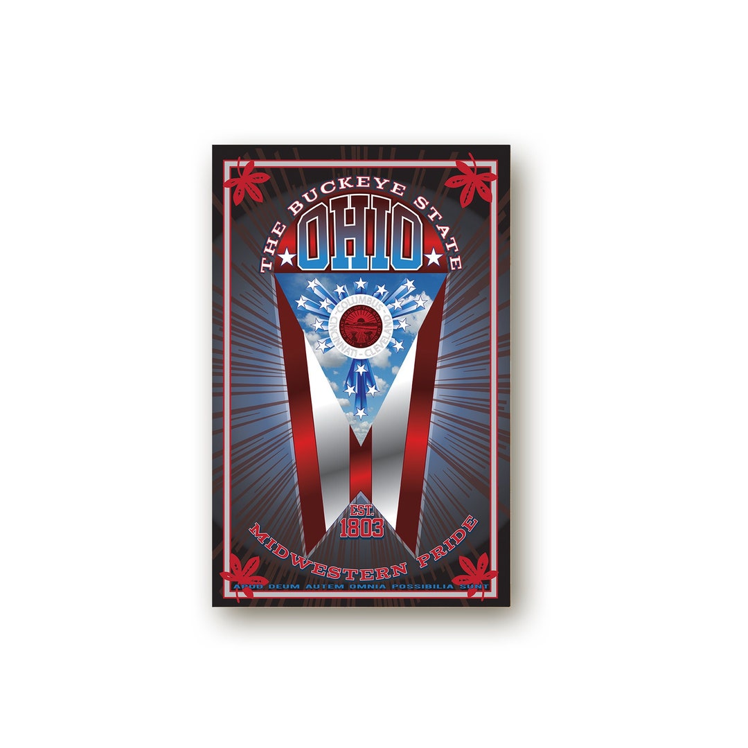 Ohio Rise Poster 11 X 17 Inch OHIO Poster Print - Etsy