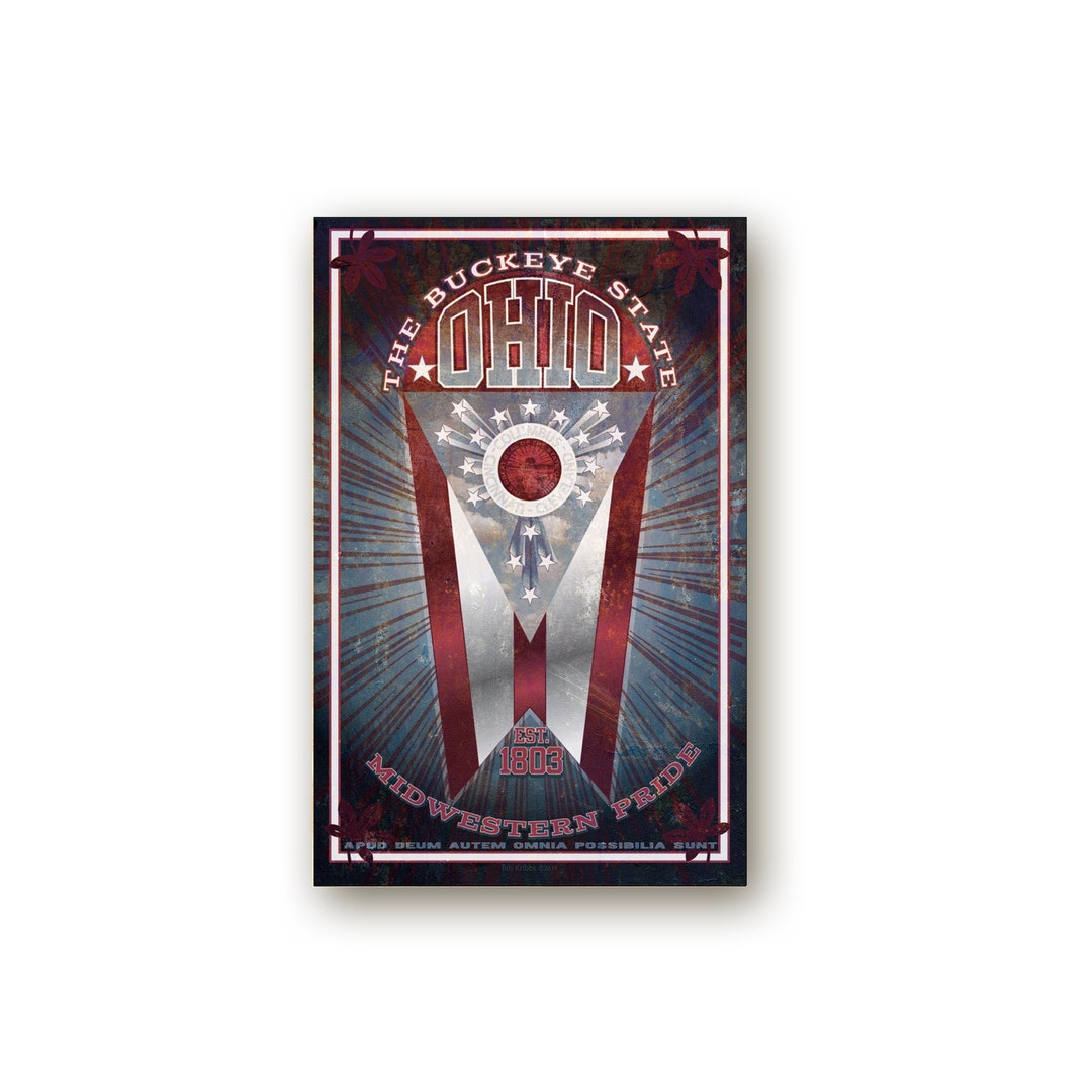 Ohio Rise Poster 11 X 17 Inch OHIO (rustbelt) Poster Print - Etsy