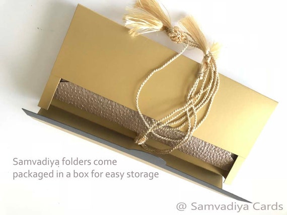 Gift Card holder purse money envelope Set of 4 Wedding Congratulations Card with money folder ivory scroll embossed