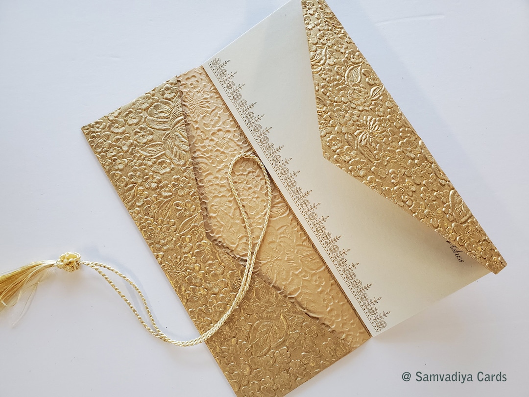 Wedding Congratulations Card With Money Folder, Money Envelope, Gift ...