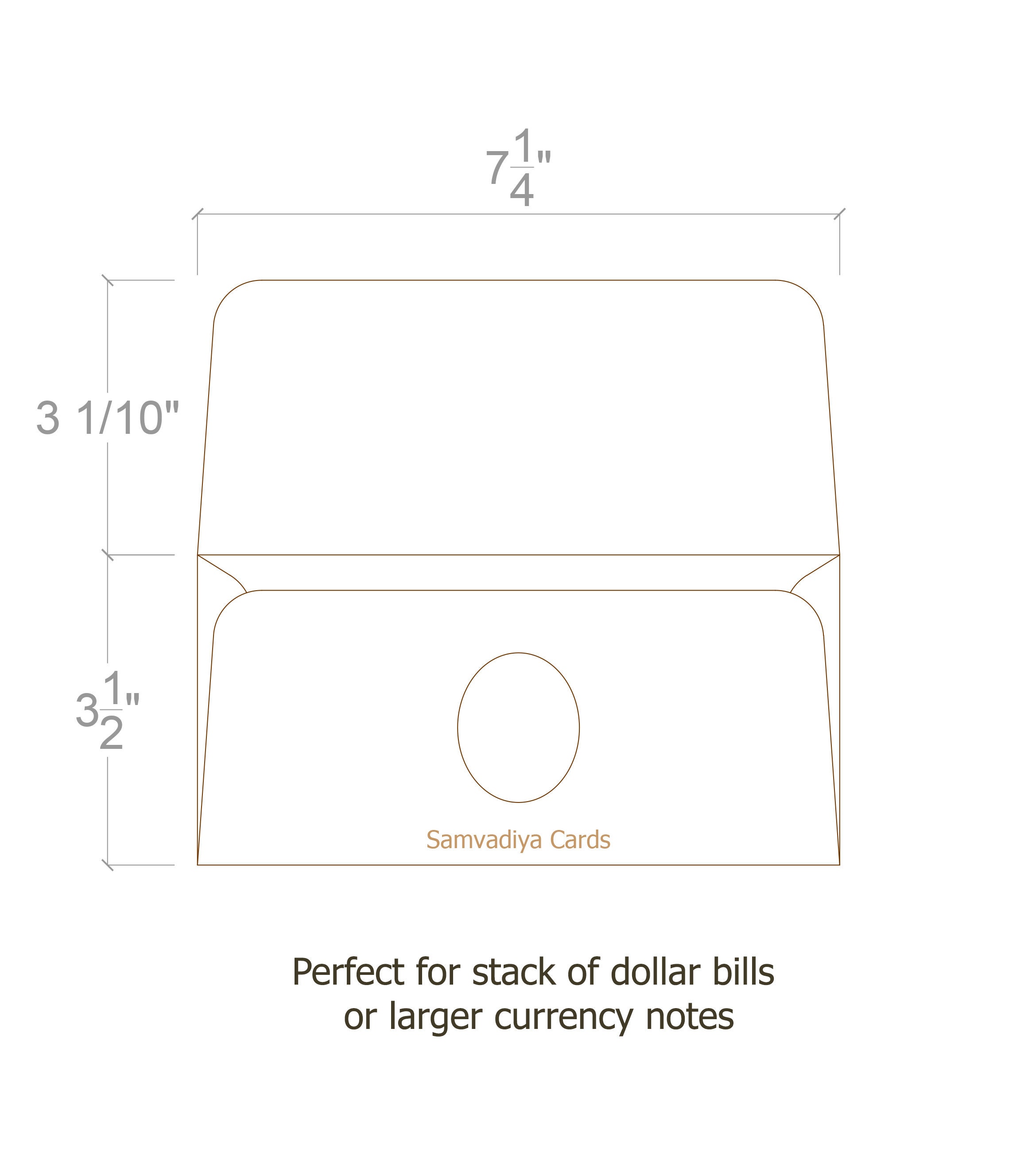 Money Envelope Larger Size, Monetary Envelope, Gift Card, Gift Envelope ...