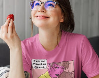 Camiseta con gráficos llamativos / Camiseta unisex de algodón grueso / Fabricada en Australia