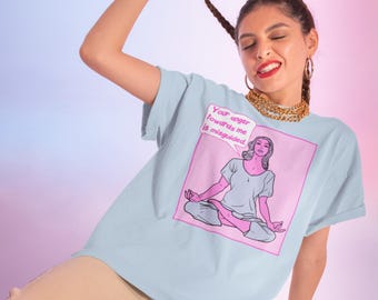 Yoga Shirt | Unisex Heavy Cotton T-Shirt | Made in Australia