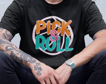 Camiseta de baloncesto Pick and Roll / Camiseta unisex de algodón suave / Fabricada en Australia