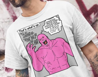 Funny Comic 'That's What's Up' Graphic Tee | Unisex Cotton T-Shirt