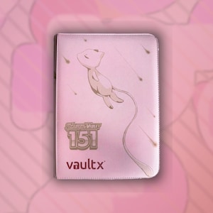 Binder Vault X Grabado con Láser – Pokémon TCG Scarlet & Violet: 151