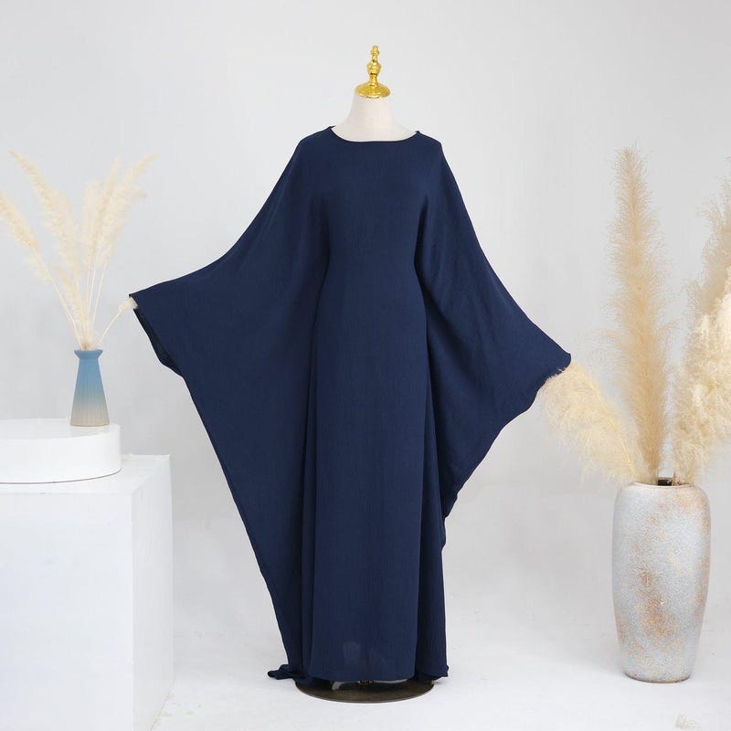 Luxury Silk Butterfly Abaya main image 0