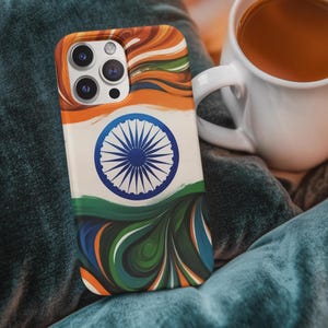 Celebrate India Tough Case for iPhone – Indian Art Phone Cover | Cultural iPhone Case | Ethnic iPhone Case Gift