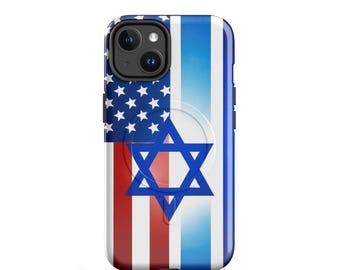 USA-Israel Friendship - MagSafe® tough case for iPhone®
