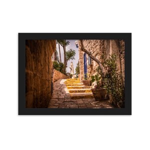 Old Jaffa - Framed Matte Paper Print