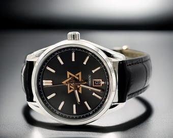Star of David Watch – Heritage Miyota Automatic, Jewish Gift