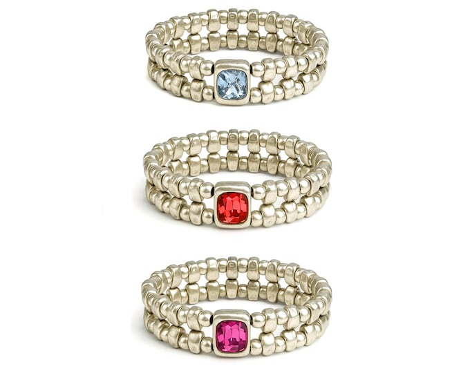 Featured listing image: Artisan Silver: Adjustable Charm Bracelet, Hypoallergenic