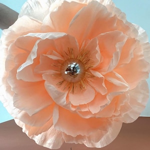 Lampadario a forma di fiore gigante fatto a mano, illuminazione romantica, peonia di carta di grandi dimensioni per matrimoni e decorazioni per la casa.