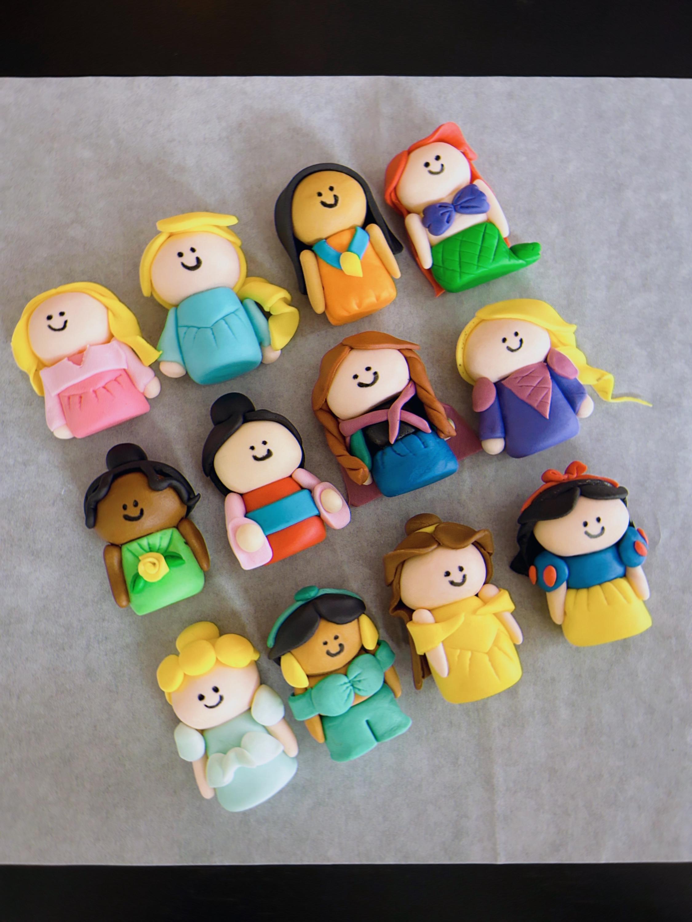 Princess Cupcake / Cake Toppers