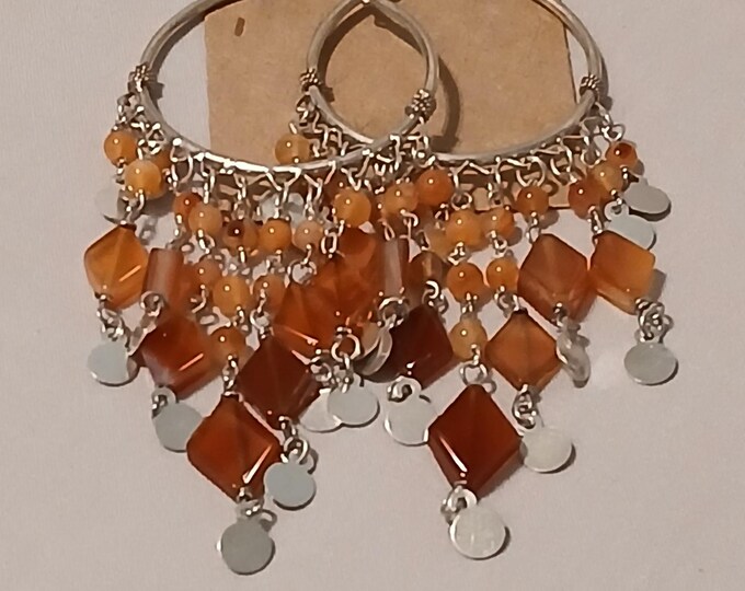 Vintage Silver Gipsy Hoop