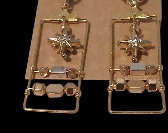 Morning star earrings