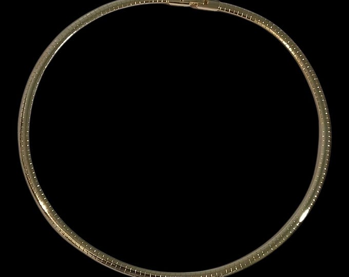 Omega Necklace gold filled