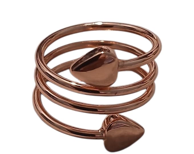 Magnetic copper ring.