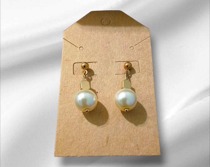 Post back pearl drop