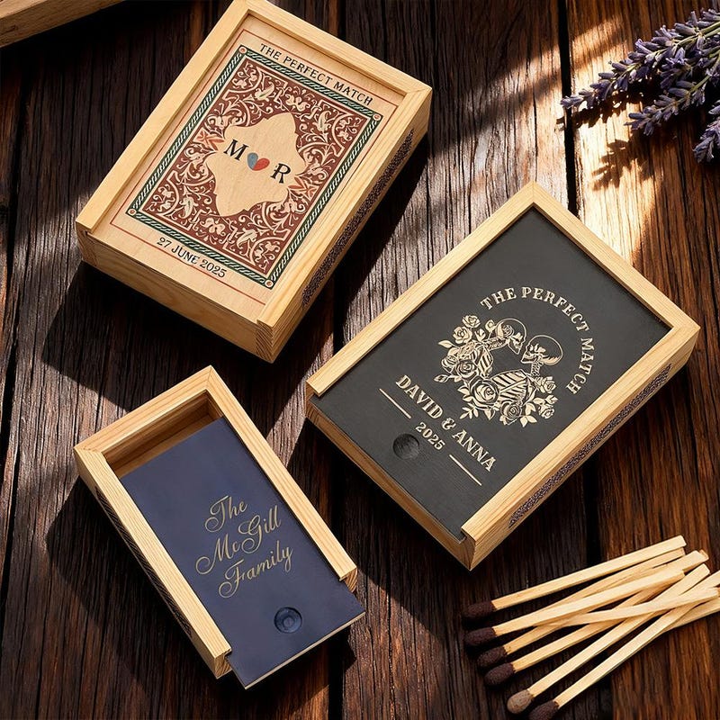 Custom Matchboxes - Etsy