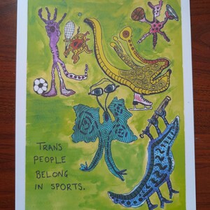 Trans People Belong in Sports