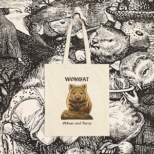 Rossetti&#39;s Wombat - Cotton Canvas Tote Bag