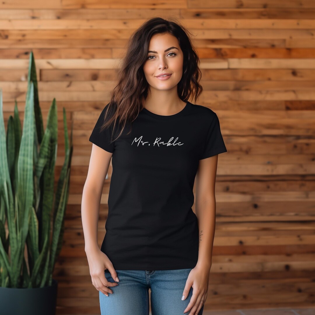 Ms Rable Ms. Rable - Fitted T-shirt - Etsy
