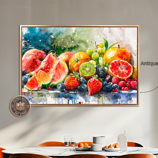 Large Colorful Art - Etsy