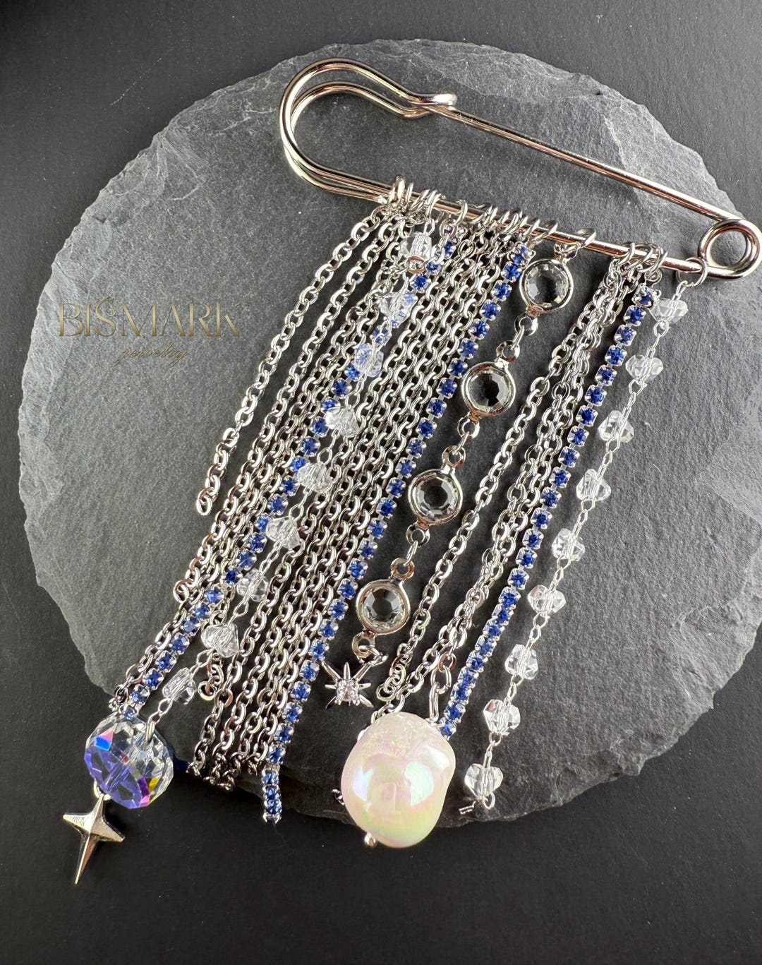 Safety Pin Brooch