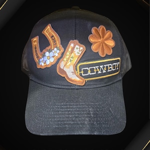 Individuelle Mütze mit Patches