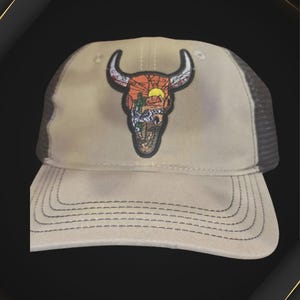 Embroidered Bull Hat