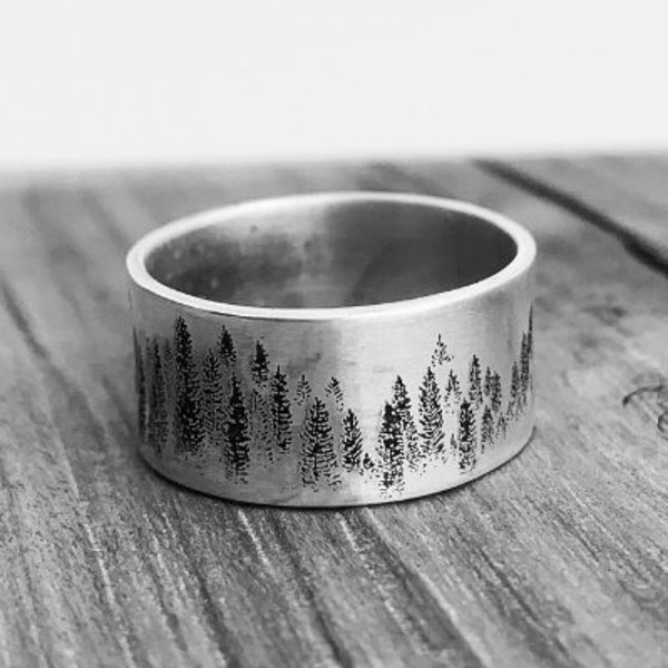 Personalized Spinner Ring · Inspirational Ring · Tree Jewelry · Ring · Custom Handwriting Ring · Mixed · Personalized Ring · Graduation