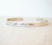 Custom Handwriting Bracelet -Personalized Cuff - Thin Silver Cuff Bracelet Handwriting Jewelry - Personalized Jewelry - Handwriting Bracelet 