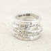 Personalizable Inspiration Ring • Personalized Graduation Jewelry • Dainty Stacking Ring • Rings • Gift For Her • Summer Outdoors • Mother