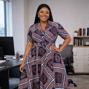 ankara office dresses for ladies Ankara Office Wear