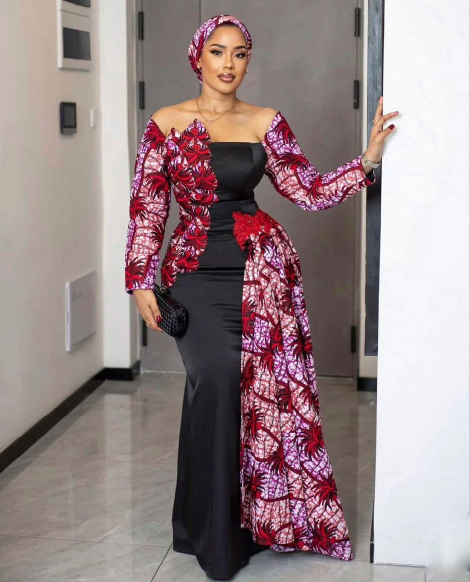 Idalina - Stylish Printed Dress